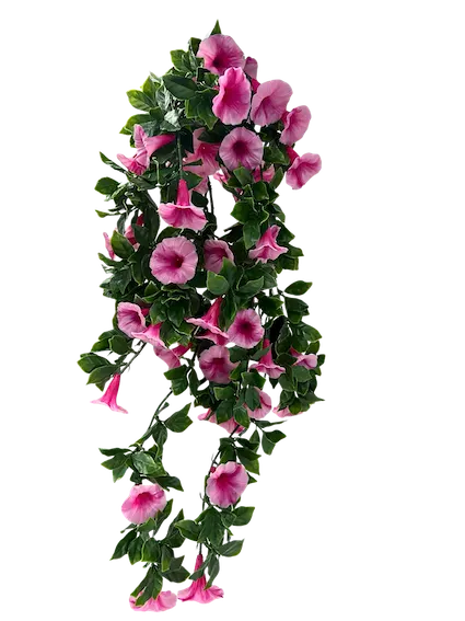 Colgante Bloom Rosa 88cm para exterior con protección UV