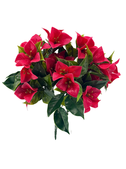 Ramillete Bugambilia 30cm para exterior con protección UV