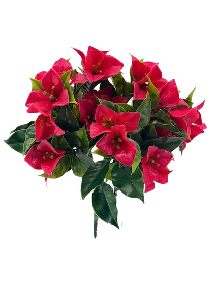 Ramillete Bugambilia 30cm para exterior con protección UV