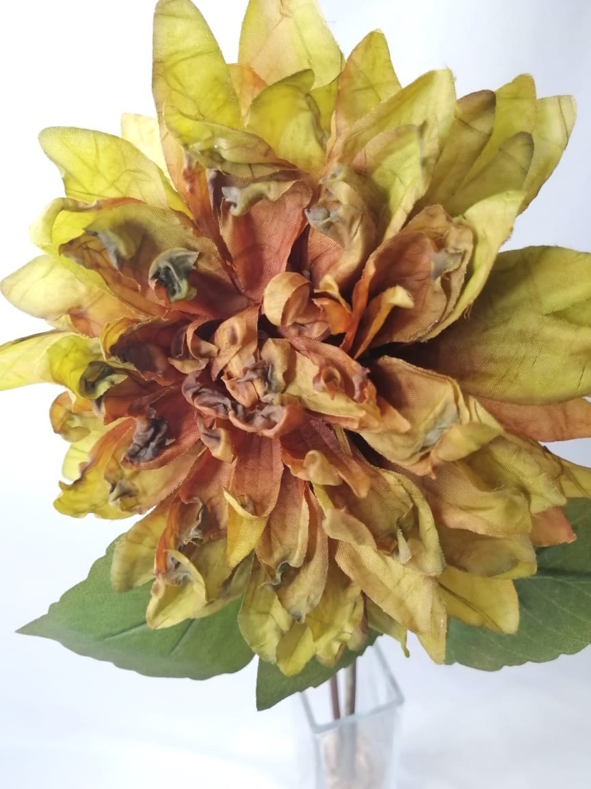 Vara de flor de Dalia 60cm largo, varios colores