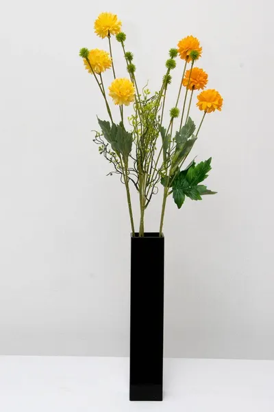 Vara de mini-dalia 61cm, varios colores.
