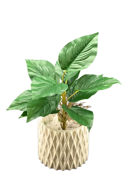 Follaje hojita elegante de 45cm