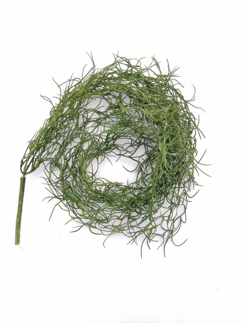 Colgante de zacatillo verde seco 95cm