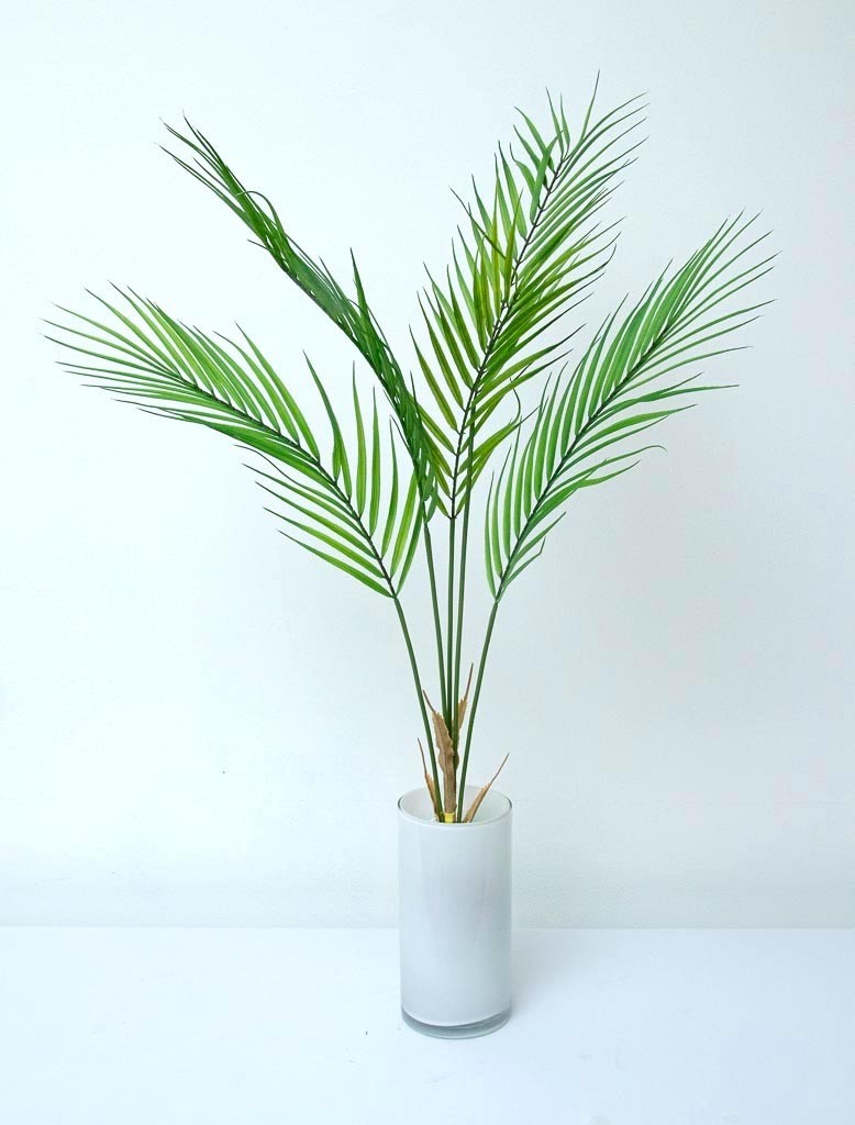 Follaje de palma de 80cm con 5 hojas