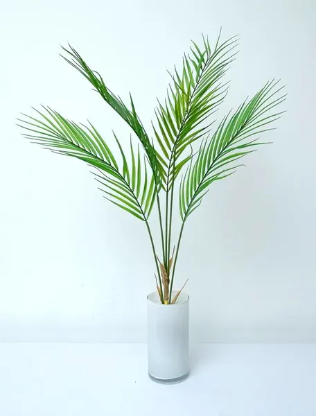 Follaje de palma de 80cm con 5 hojas