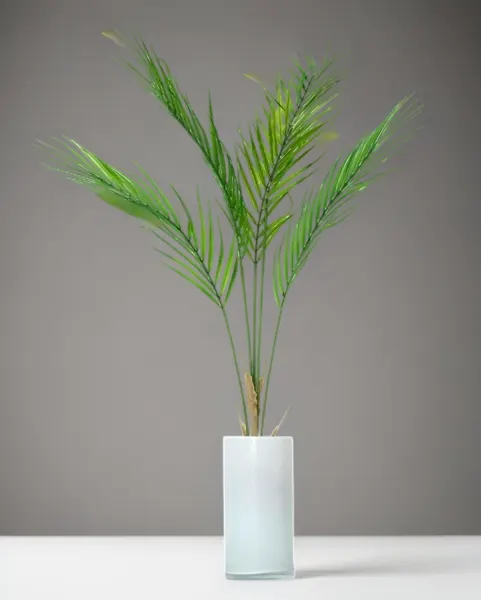 Follaje de palma de 80cm con 5 hojas
