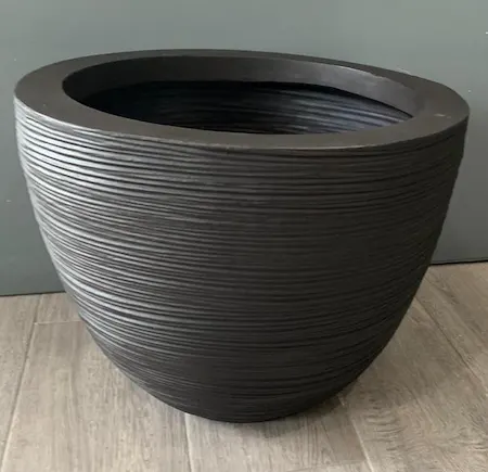 Maceta Anse chica 22cm altura x 29 boca polietileno, varios colores