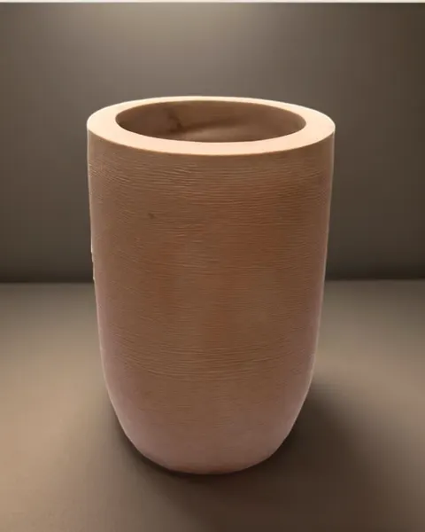 Maceta polietileno Ason beige 56cm altura x 37cm boca