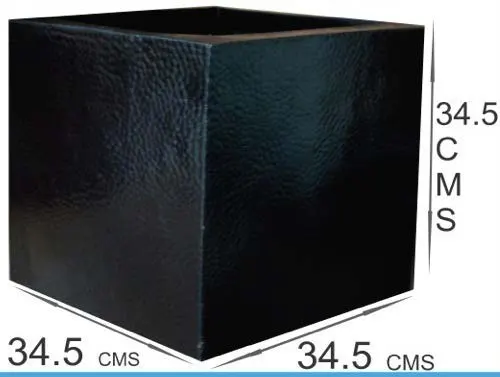 Maceta cubo polietileno 34.5cm x 34.5cm