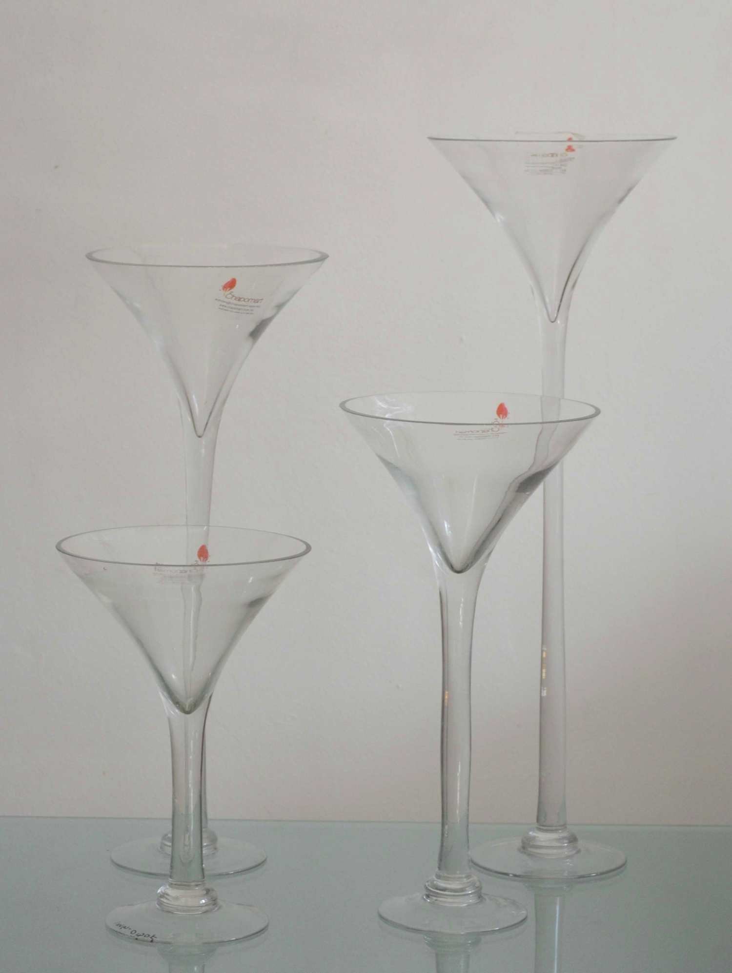Set de martineras de 30, 40, 50 y 60cm de altura