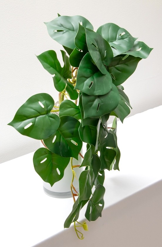 Colgante monstera 50cm largo soft touch