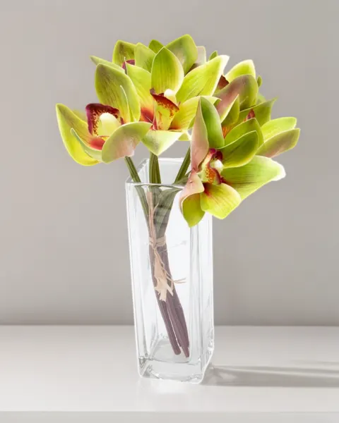 Ramillete de cymbidium, varios colores