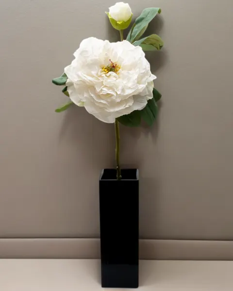 Peonia china con botón 40cm, varios colores