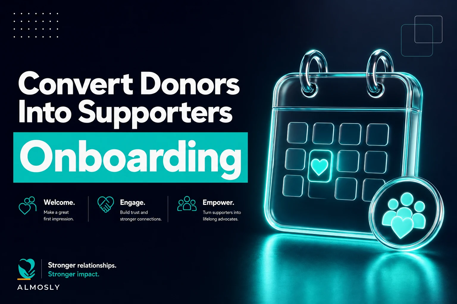 A 90-day onboarding workflow to convert one-time givers into reliable monthly supporters