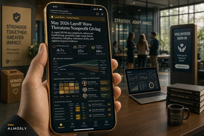 After the May 2026 Layoff Wave: Practical Steps Nonprofits Can Take to Stabilize Giving, Reallocate Volunteer Capacity and Prove Impact