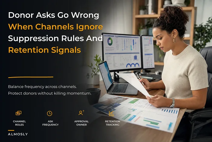 Cross‑channel donor experience strategy: channel roles, suppression governance and unified messaging