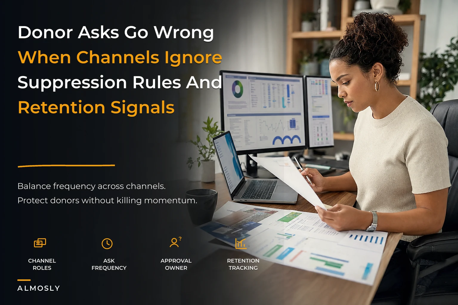 Cross‑channel donor experience strategy: channel roles, suppression governance and unified messaging