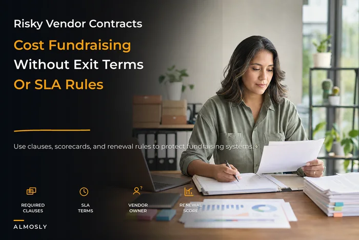 Don't sign risky vendor contracts: procurement and vendor governance for fundraising systems