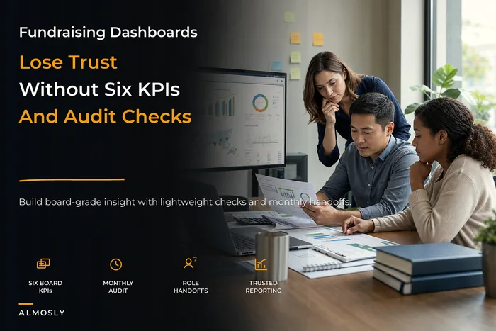 Fundraising analytics maturity: build board‑grade dashboards without a data team