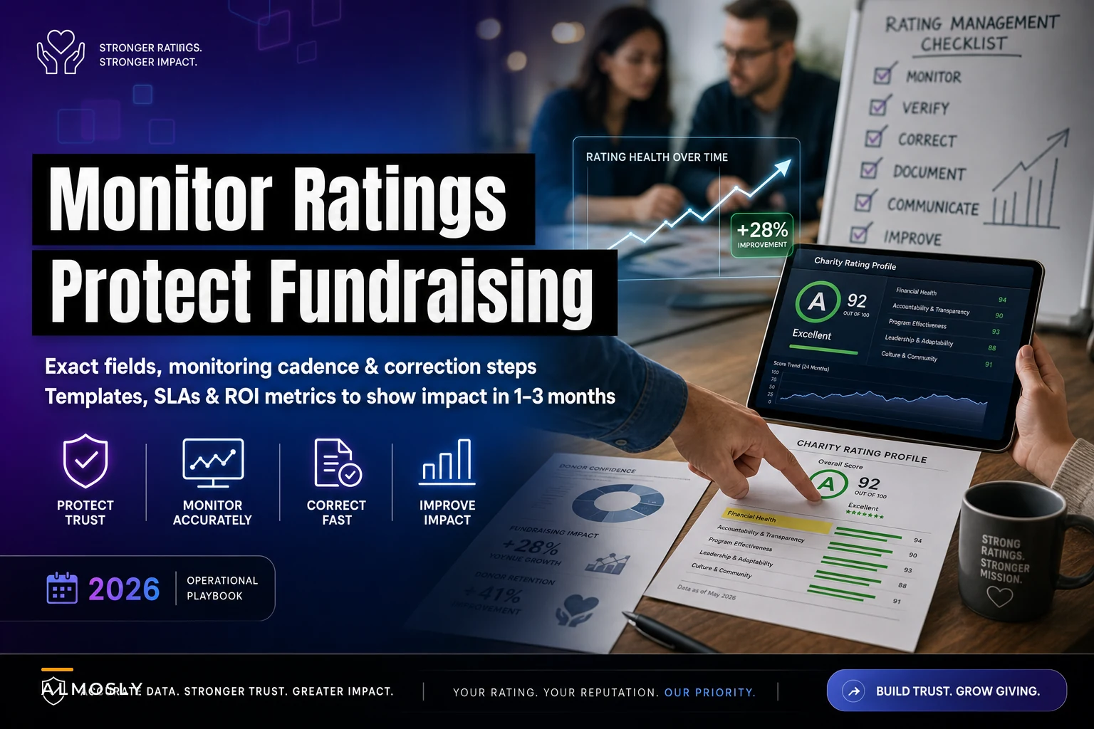 How nonprofits should monitor, correct and leverage charity ratings: an operational playbook to protect fundraising