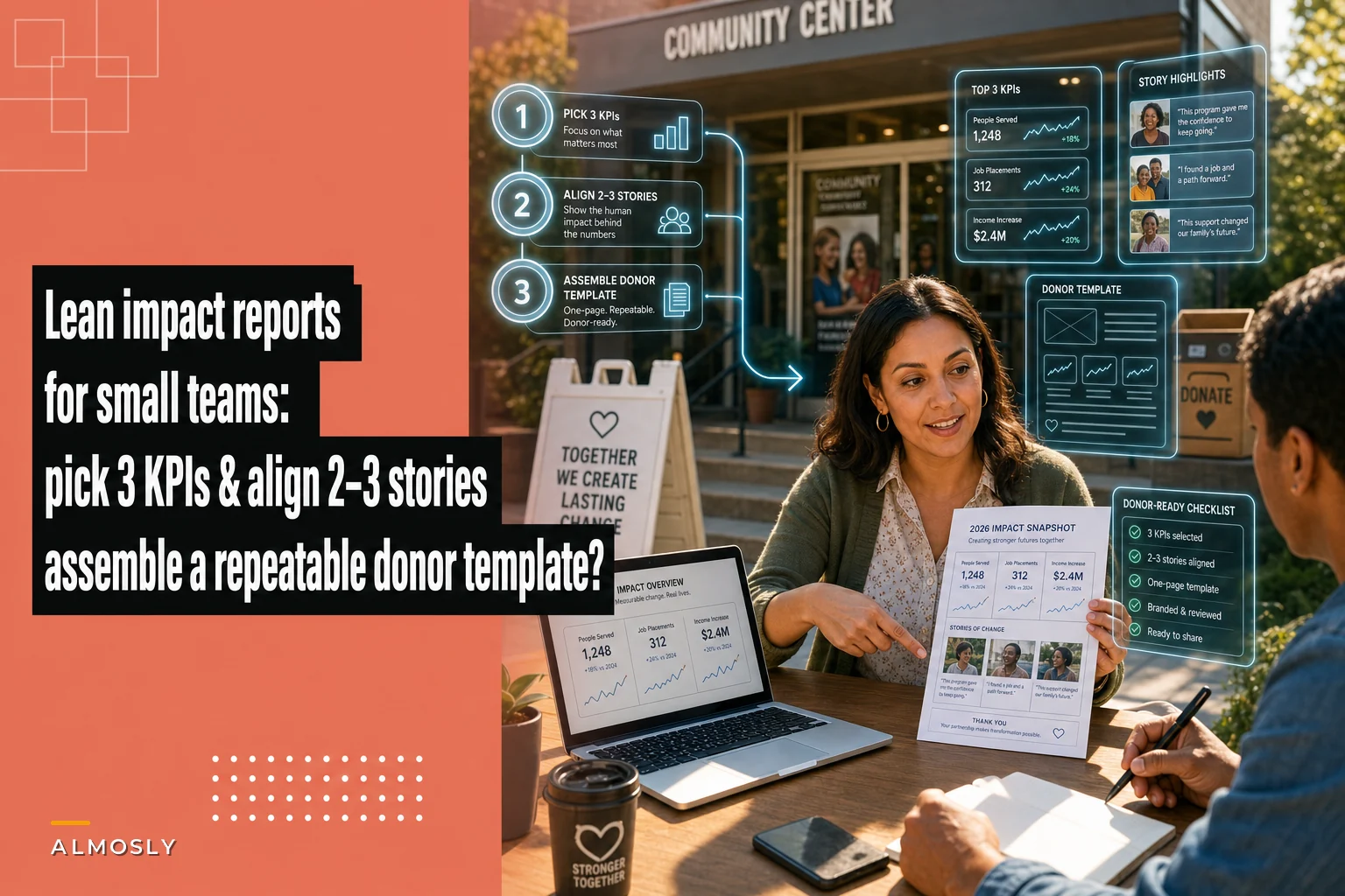 Lean impact reports small teams can produce: a 3-step donor-ready process