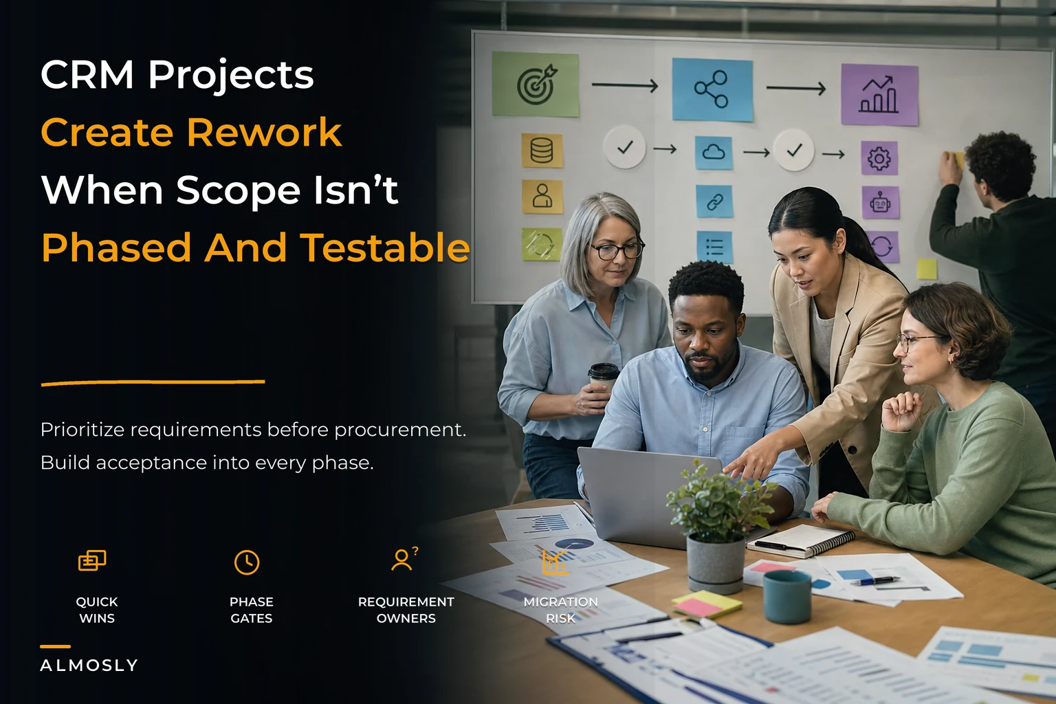 Nonprofit CRM roadmapping and procurement: a phased project scope that prevents rework