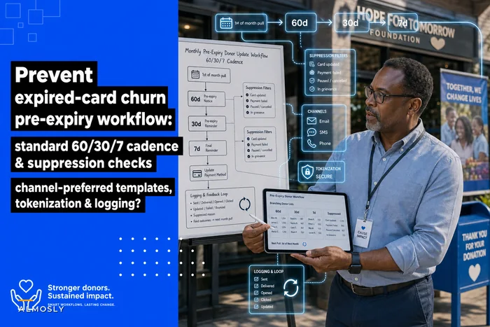 Prevent expired-card churn: a pre‑expiry donor update workflow