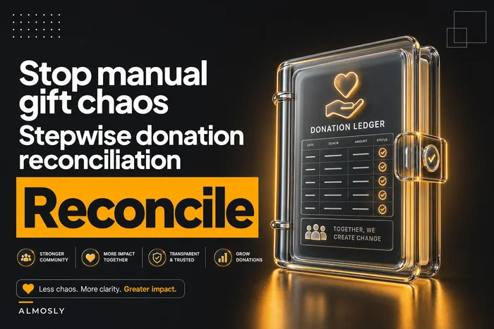 Stop manual gift chaos: a stepwise donation reconciliation and offline‑gifts process small teams can run