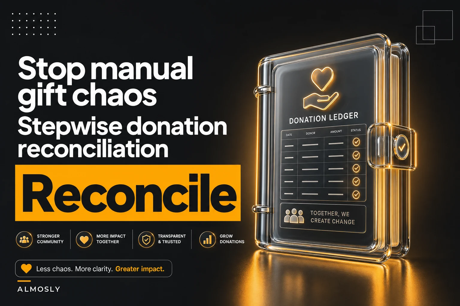 Stop manual gift chaos: a stepwise donation reconciliation and offline‑gifts process small teams can run