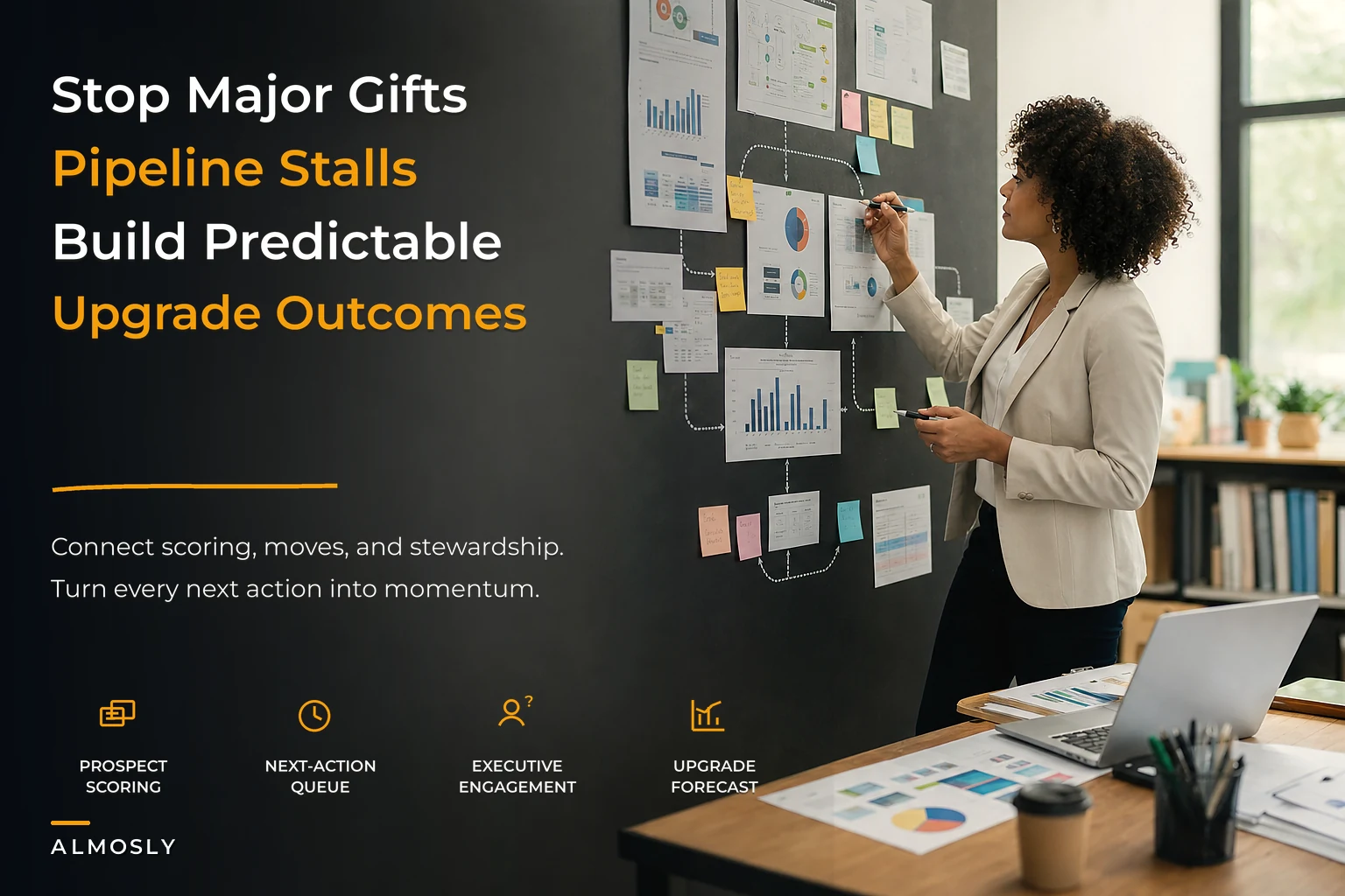 Stop pipeline stalls: major gifts program architecture for predictable upgrade outcomes