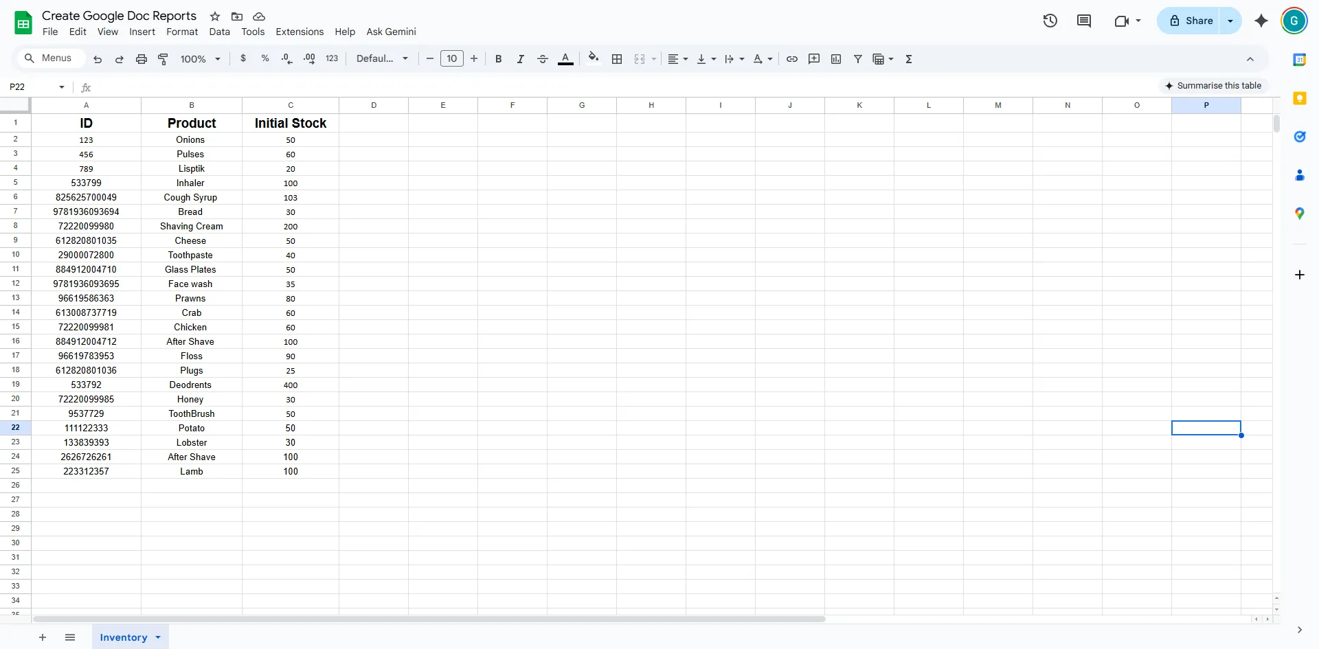 create-google-docs-reports