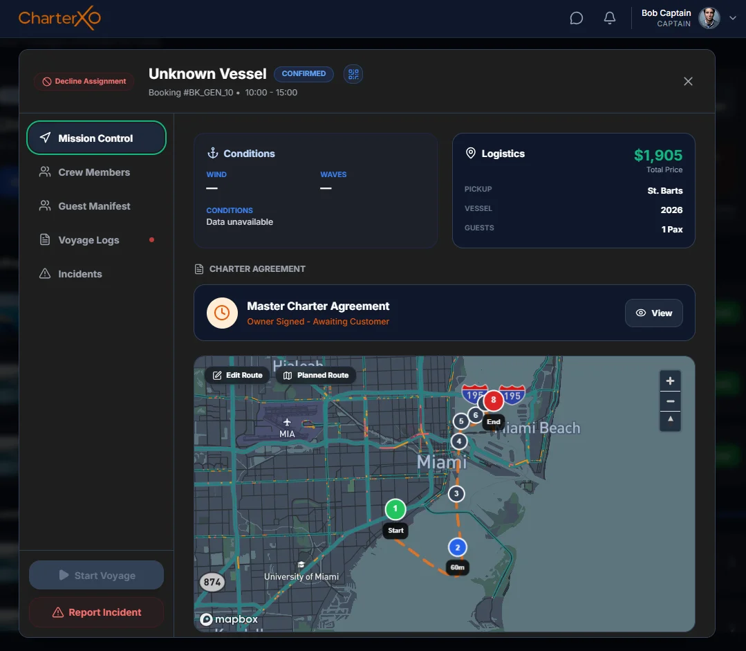 Route Planning & Tracking