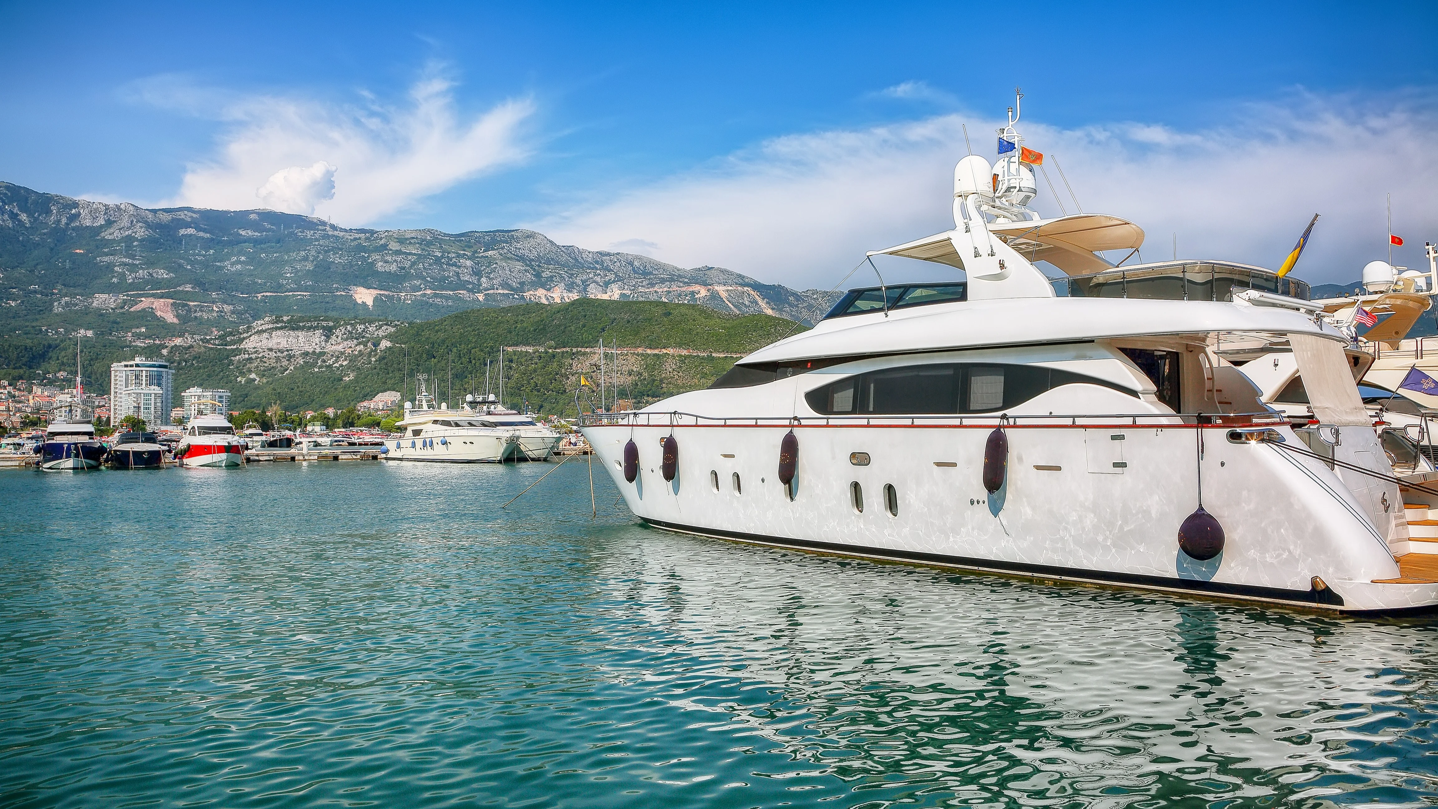 Luxury yacht