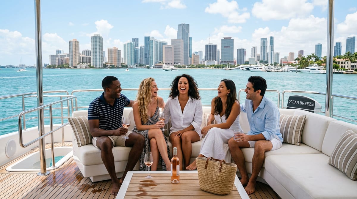 What to Bring on a Miami Yacht Charter | CharterXO
