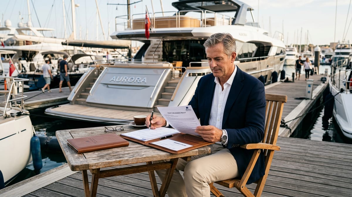 Yacht Charter Owner Insurance: Hull, Liability & P&I Explained