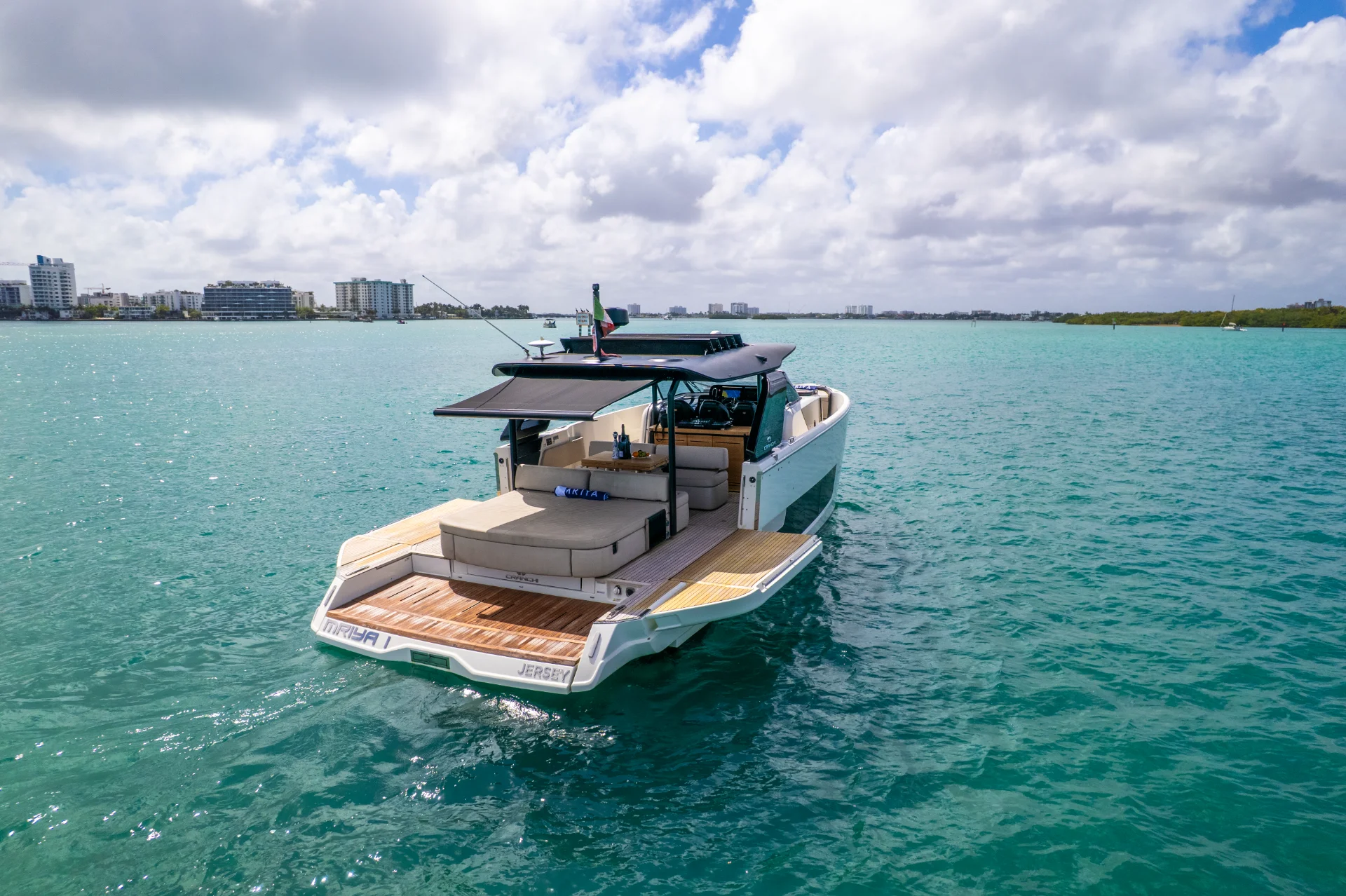 2023 Cranchi A46 Luxury Tender – Private Yacht Charter with Captain & Stewardess
