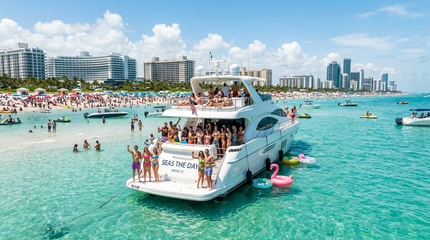 South Florida Spring Break from the water