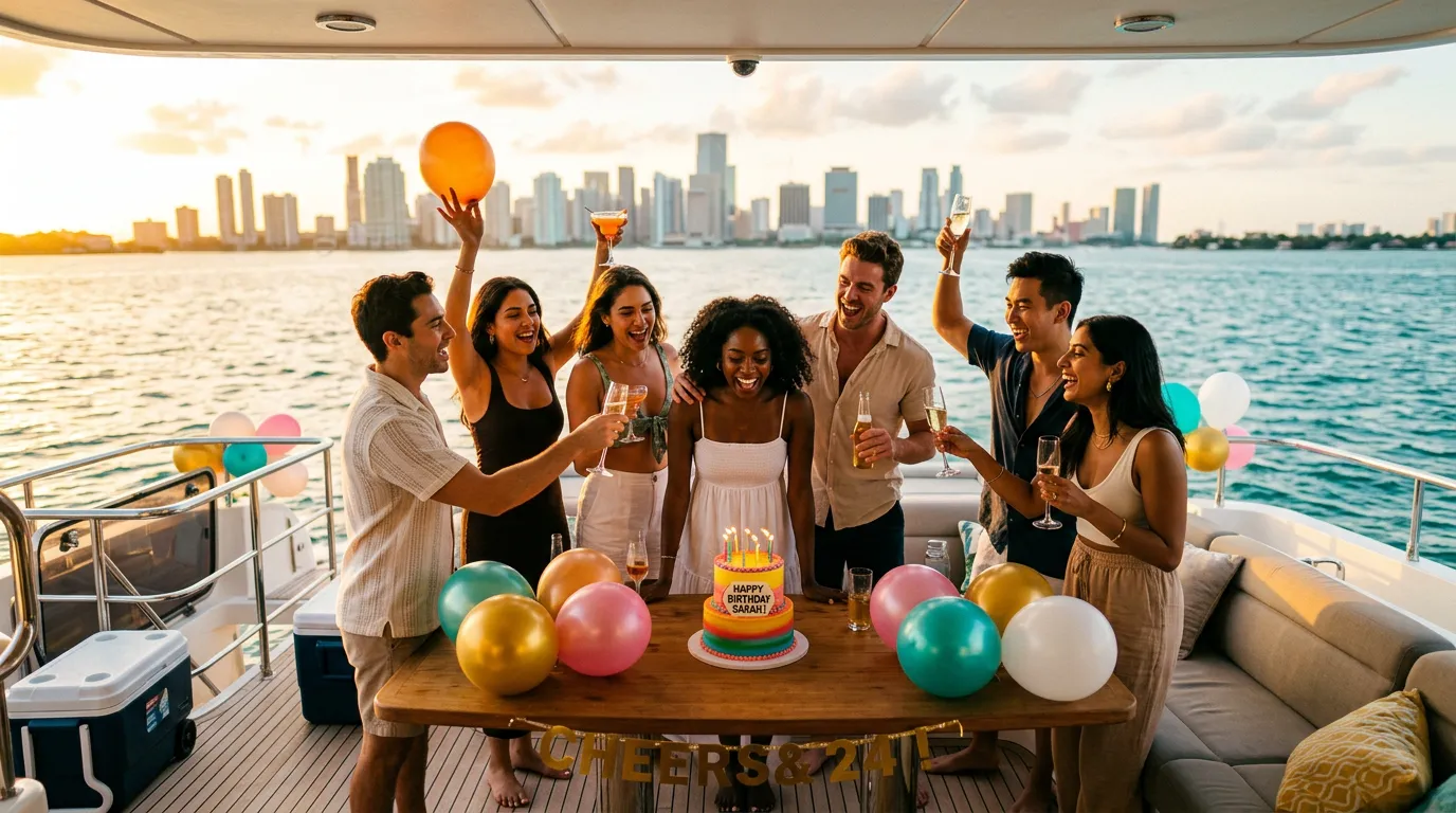 Luxury Yacht in Miami