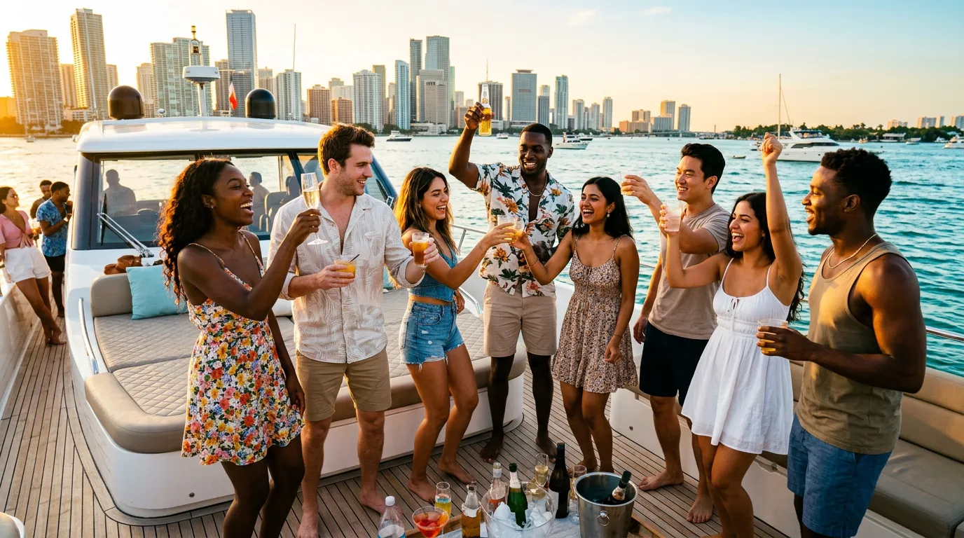 Luxury Yacht in Miami