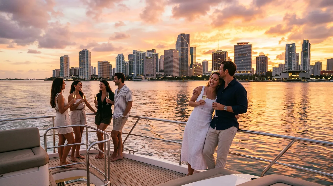 Luxury Yacht in Miami