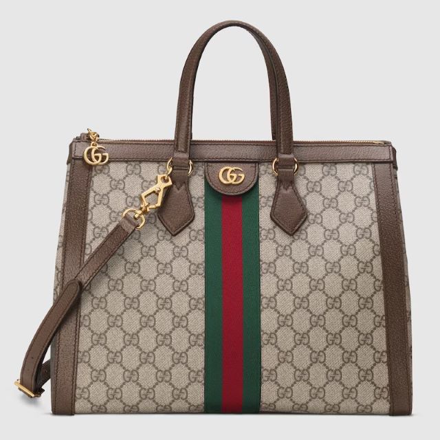 Gucci Ophidia GG Medium Top Handle Bag