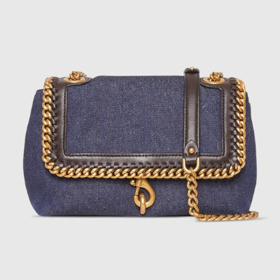 Rebecca Minkoff Edie Crossbody With Woven Chain Crossbody Bag