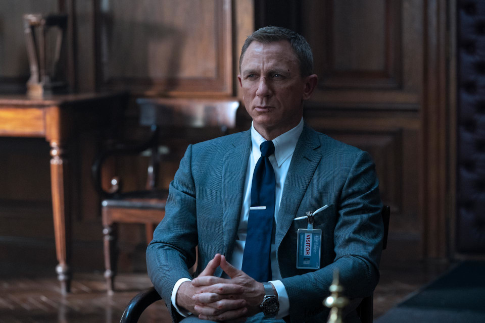 Daniel Craig as James Bond in No Time To Die