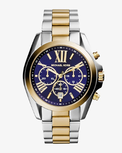 Michael Kors Oversized Bradshaw Two-Toned Watch MK5976