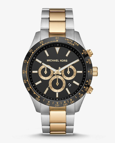 Michael Kors Oversized Layton Two-Toned Watch MK8784