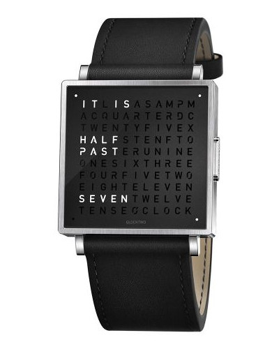 QLOCKTWO Black Watch