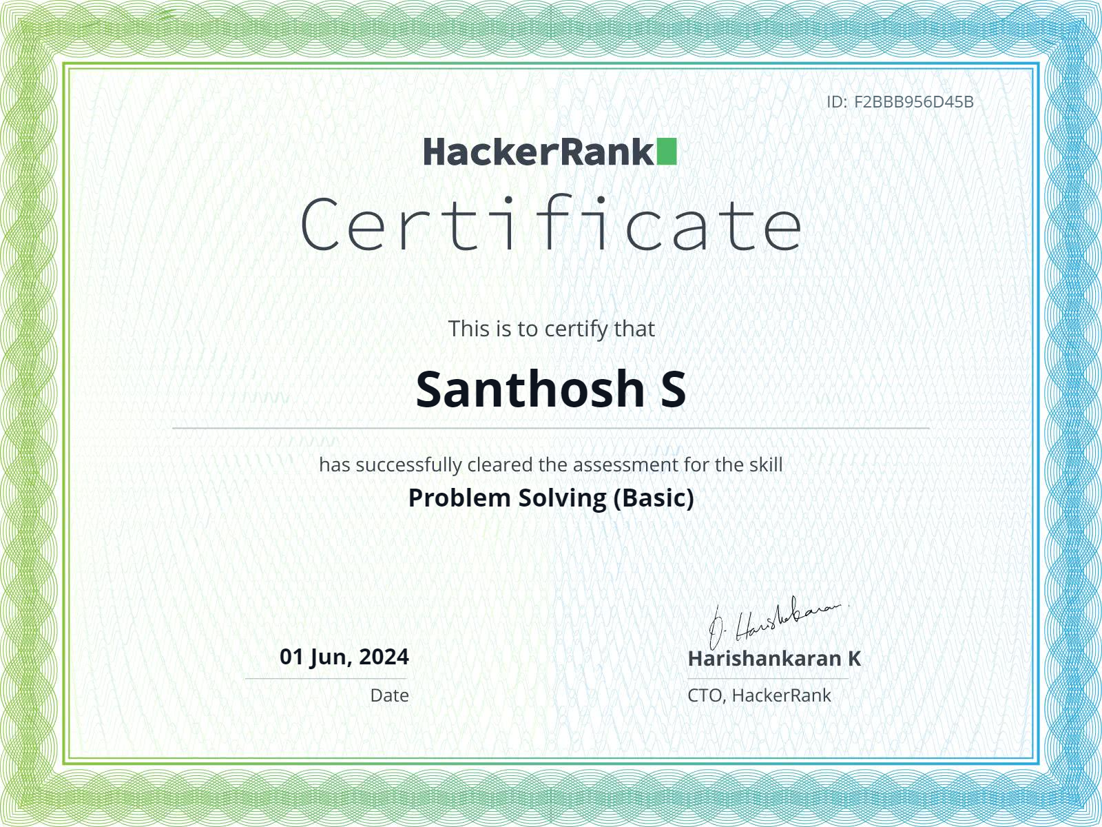 Programming Basics Certification