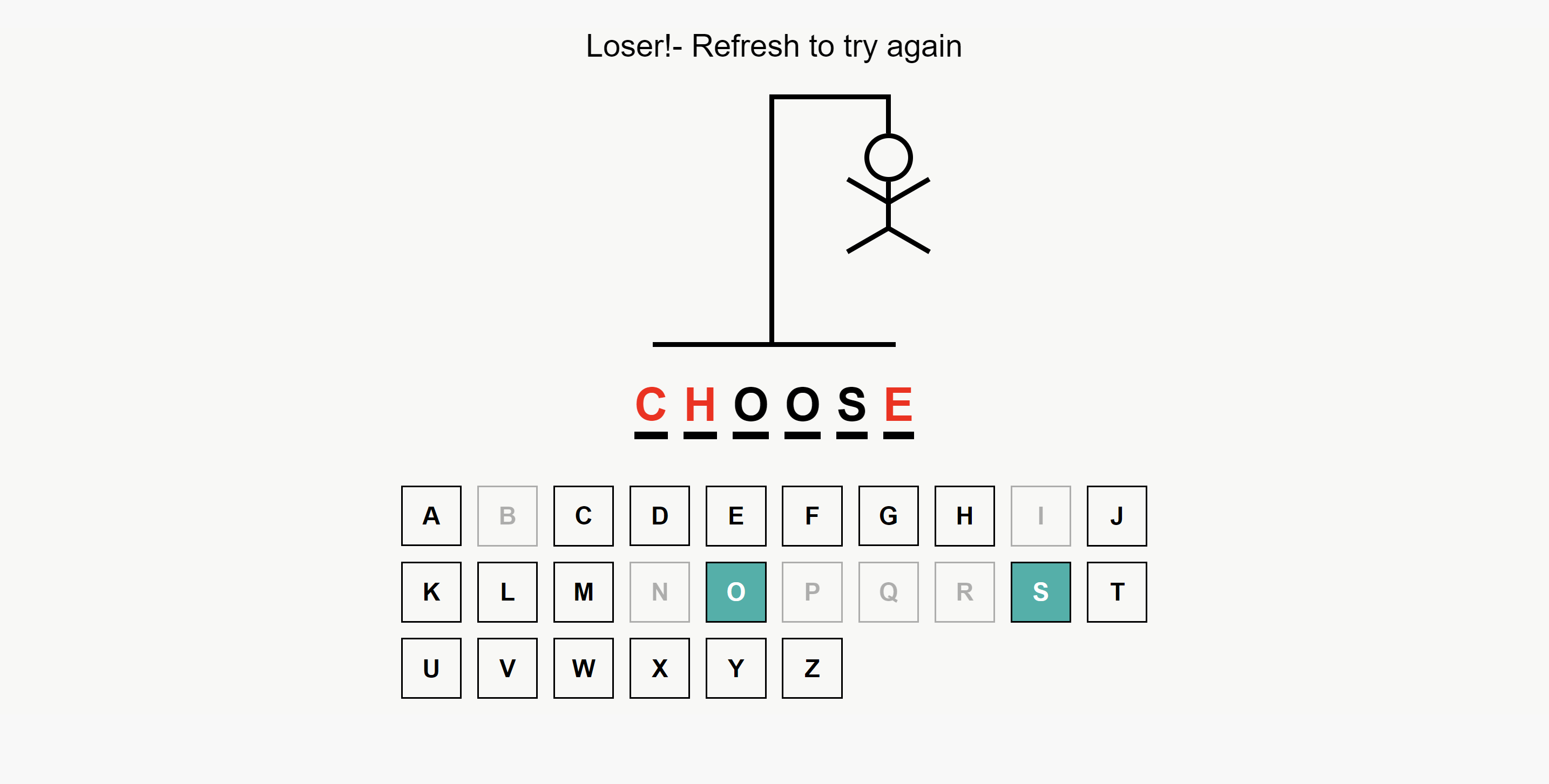 Hangman Game