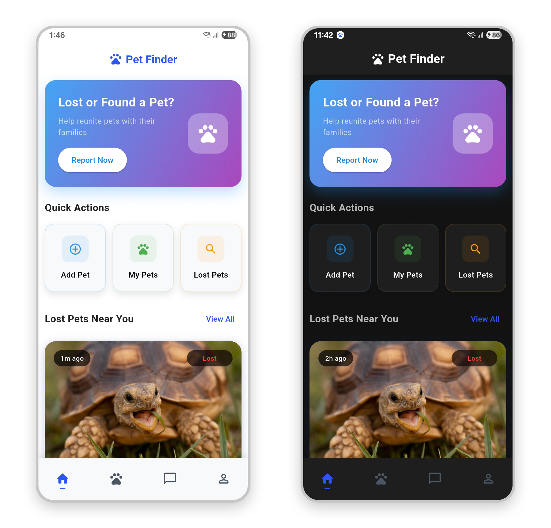 PetApp - Pet Lost & Found | Missing Pet Management System