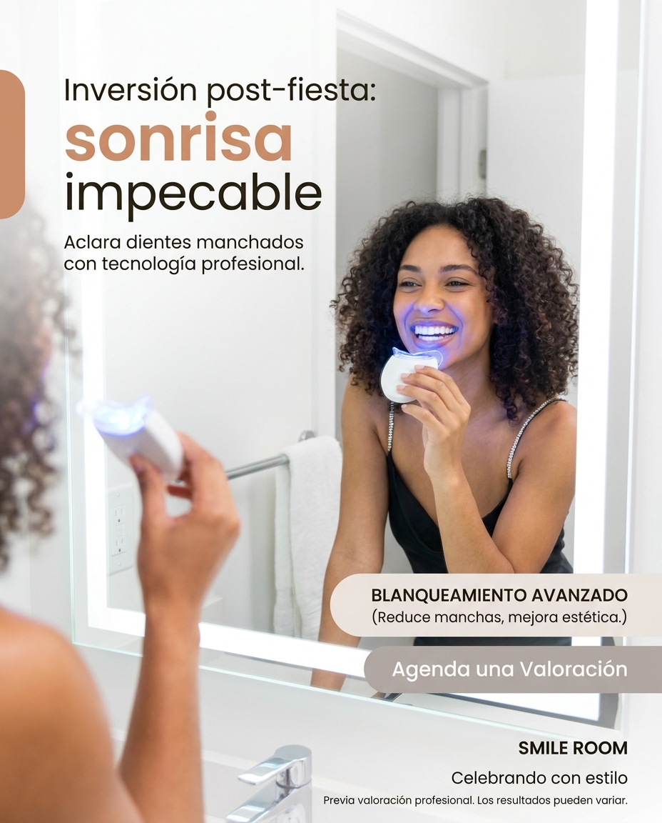 Blanqueamiento dental: adiós a dientes amarillos y manchados